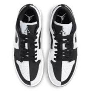 Nike Air Jordan 1 Low SE Homage White Black Split
